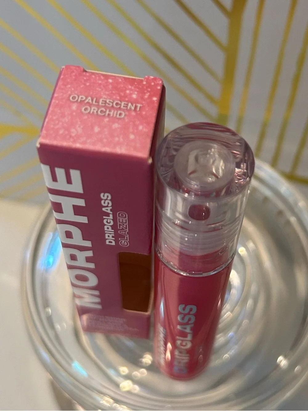 ✨ Morphe Drip Glass Glazed High Shine Lip Gloss | Opalescent Orchid | NIB
